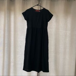 Pyne & Smith No. 17 black linen dress - size small